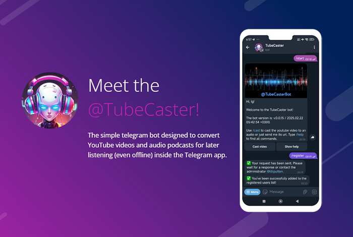 Meet the TubeCaster!